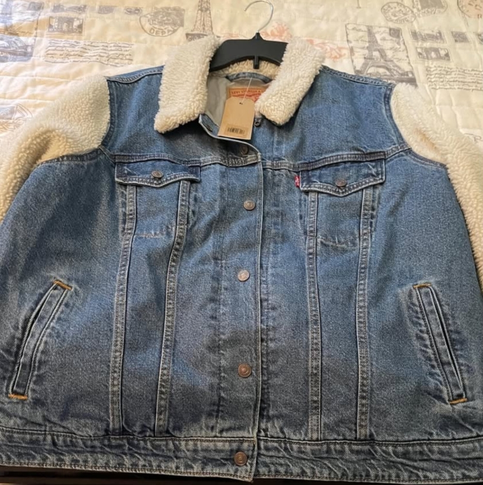 Levis jacket plus size 2x